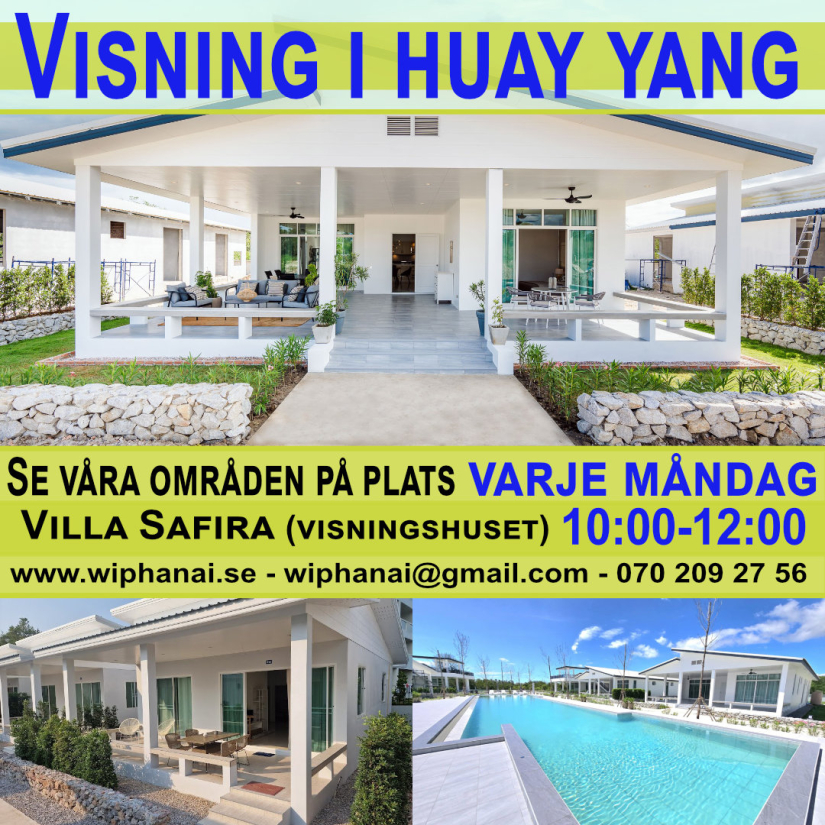 Måndagsvisningar i Huay Yang